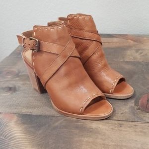 Frye Womens Dani Pickstitch Sandals Size 8.5